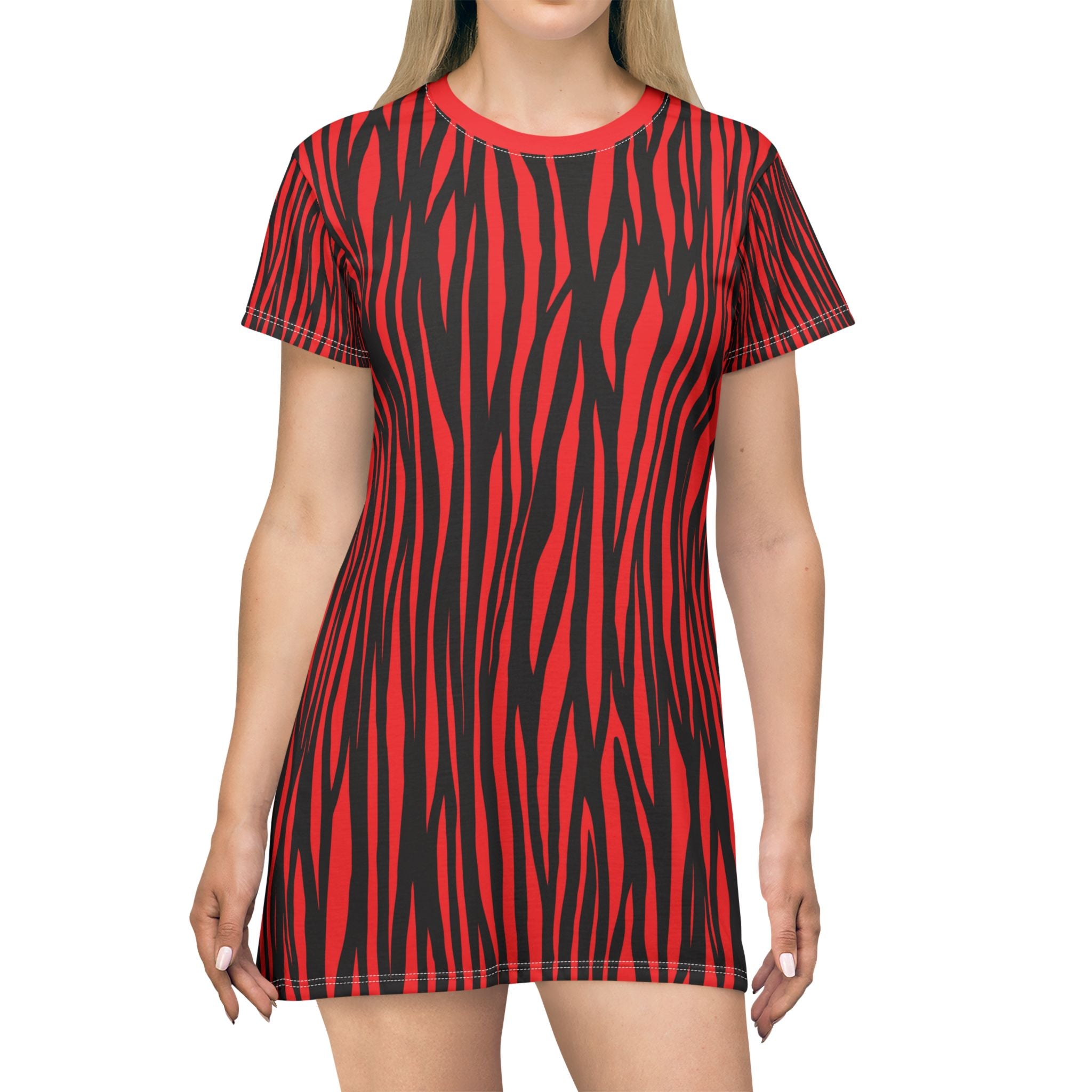 Bold Striped T-Shirt Dress for Trendsetters | Casual Summer Wear